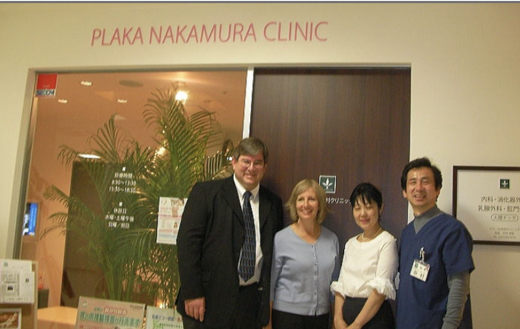 当院アドバイザー Dr. Jeffery K. Taylor夫妻(米国)と